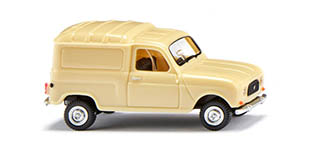 Wiking 022505 - H0 - Renault R4 Kastenwagen - elfenbein